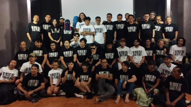Puluhan musisi Indonesia lokakarya di Ubud bahas isu krisis iklim