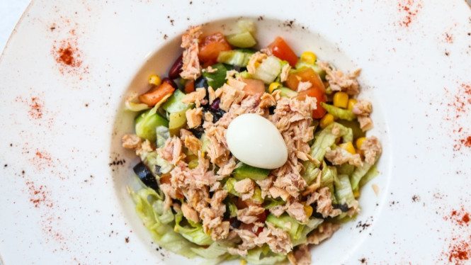 Tuna sayur segar sehat