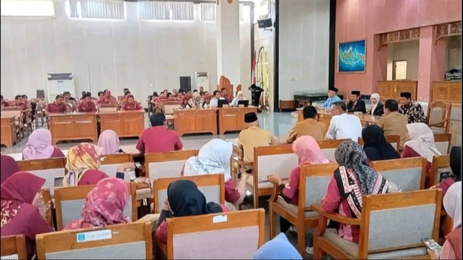 Suasana saat kegiatan berlangsung bersama seluruh