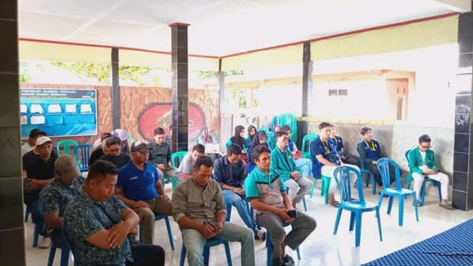 Pemerintah desa, BPD, Bumdes,para remaja dan Mahasiswa