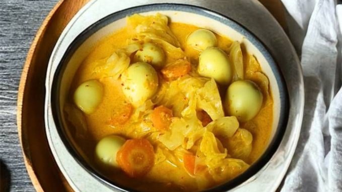 Resep dan cara membuat gulai telur puyuh rumahan praktis dan enak
