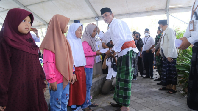 Santunan anak yatim dalam Rahman Rahim Day tahun 2024 lalu