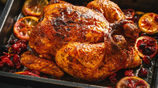 Ayam harissa gurih umami