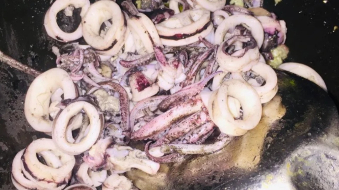 Tips memasak cumi agar tidak alot