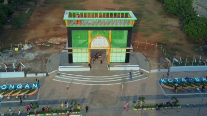 Suasana alun alun pekalongan