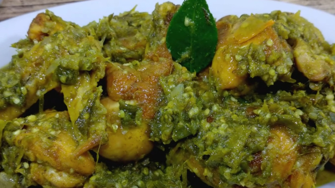 Kumpulan Ayam Cabe Ijo yang Terlihat Menggiurkan