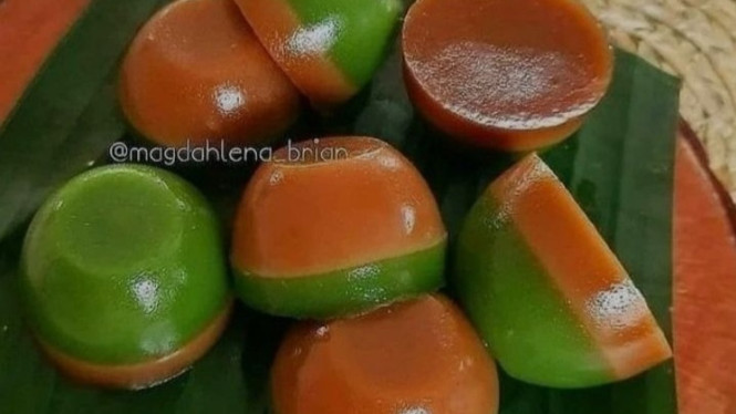 Resep Kue Talam Ijo Nusantara, Camilan Kue Basah khas