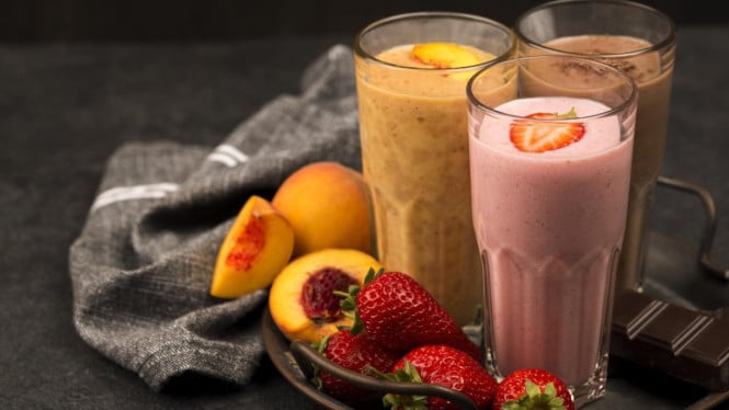 Smoothies segar tiap hari