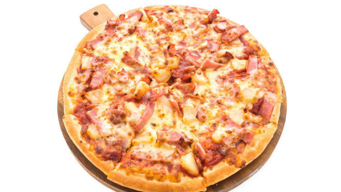 Pizza yang Terlihat Cukup Menggiurkan