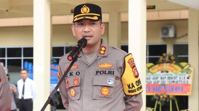 Kapolres Lombok Tengah, AKBP Eko Yusmiarto.