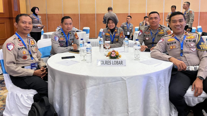 Momen kebersamaan Polres Lombok Barat, Polda NTB, dan