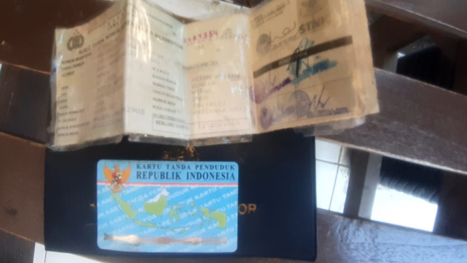 Surat kendaraan milik Imron yang raib dijarah pencuri