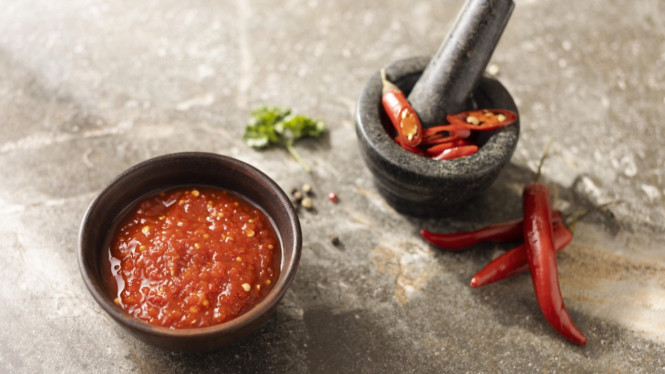 Ilustrasi sambal goreng yang siap untuk dinikmati