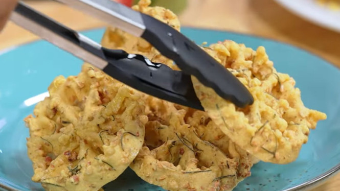 Rempeyek kembang goreng kriuk mantap