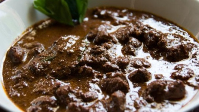 Tampilan hidangan tanggo-tanggo kuliner khas batak