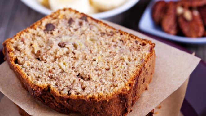 Resep bolu pisang kukus takaran sendok mudah