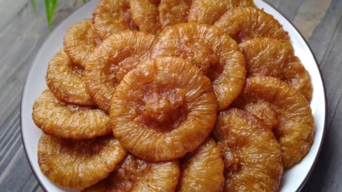 Kue Cucur Gula Merah, camilan pas temannya ngopi