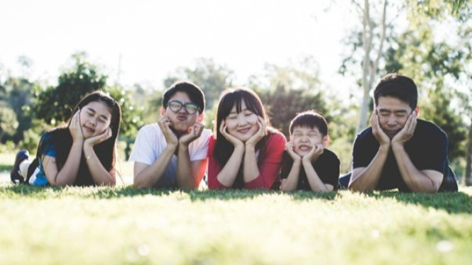 Momen berharga bisa bahagia bersama keluarga