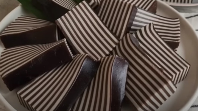 Kue lapis tepung enak dan sangat lembut