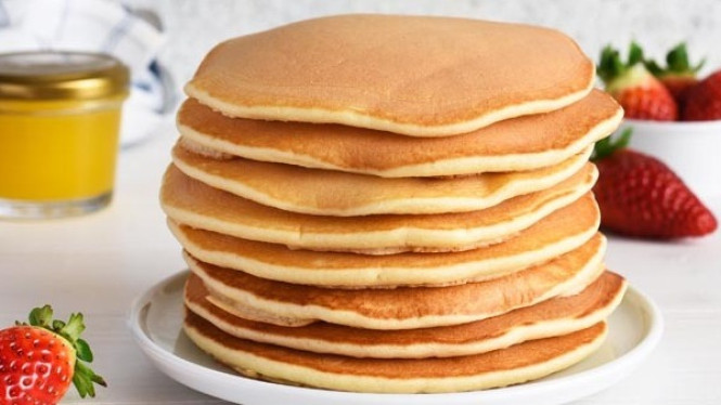 Resep pancake teflon sarapan praktis mudah dibuat