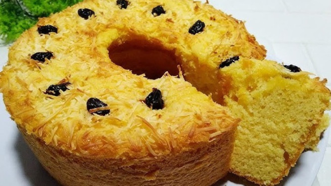 Bolu tape kukus moist, legitnya bikin pengin nambah terus