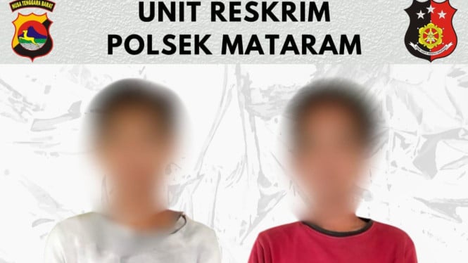 Terduga Pelaku Pencurian, S dan MF