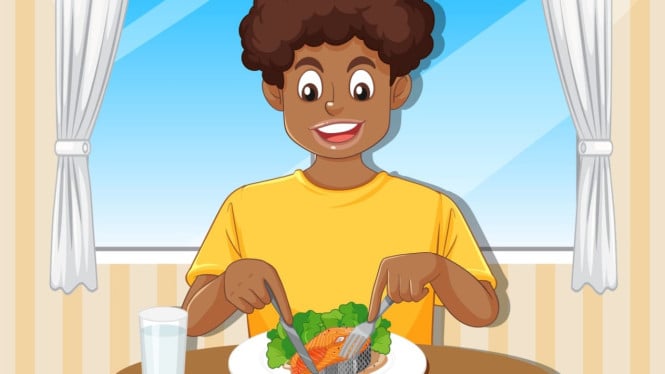 makan adalah kebutuhan menambah energi