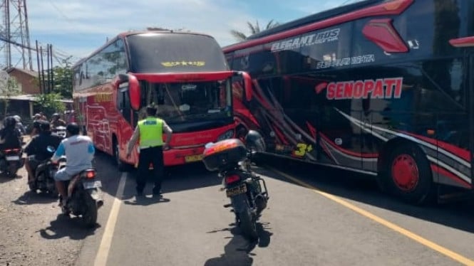 Kanit Lantas Polsek Wongsorejo, Aipda Dwi Sasongko
