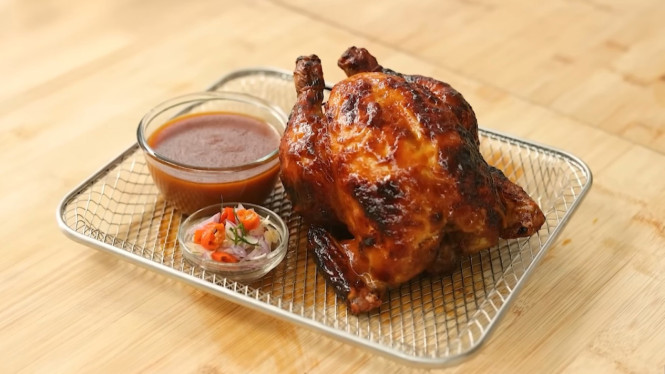 Resep Ayam Panggang Madu Pedas Manis ala Chef Devina Hermawan