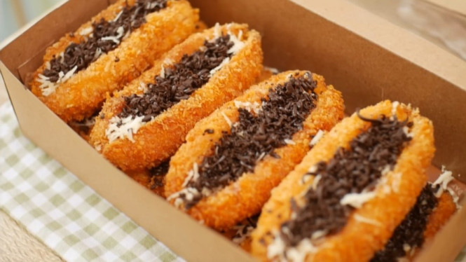 Resep pisang goreng sandwich paling cepat dan ekonomis