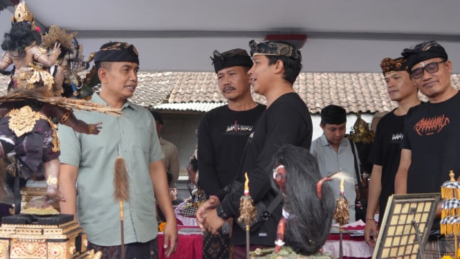 Wabup Jembrana, Patriana Krisna cek lomba ogoh-ogoh mini