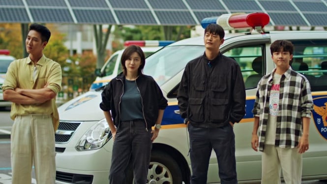 Para pemeran drama Korea Flex X Cop