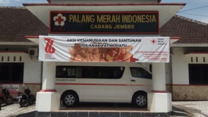 Kantor Palang merah indonesia ( PMI) Kabupaten Jember