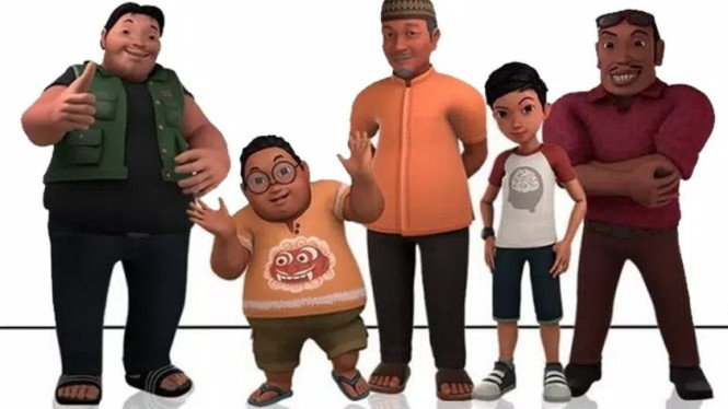 Kartun seru penuh petualangan khas anak Indonesia!