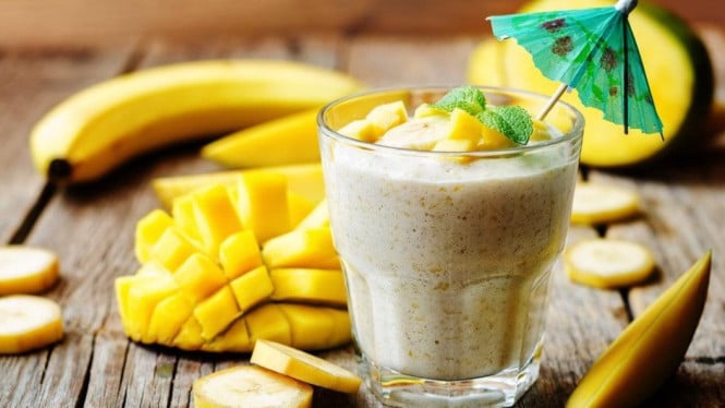Pineapple Banana Shake, Segar & Siap Boost Energi