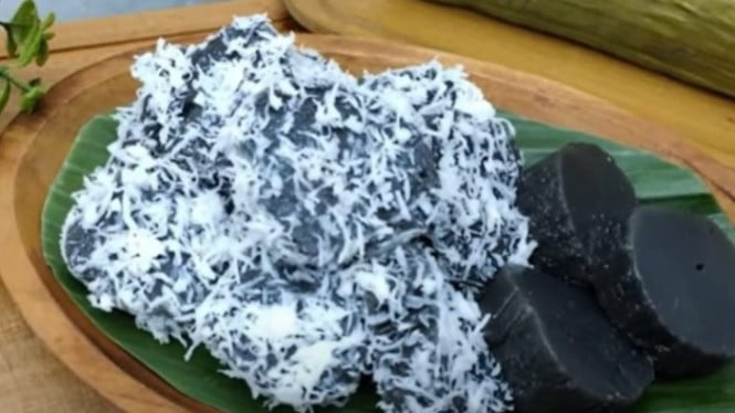 Jiwel salah satu jajanan pasar yang terbuat dari singkong