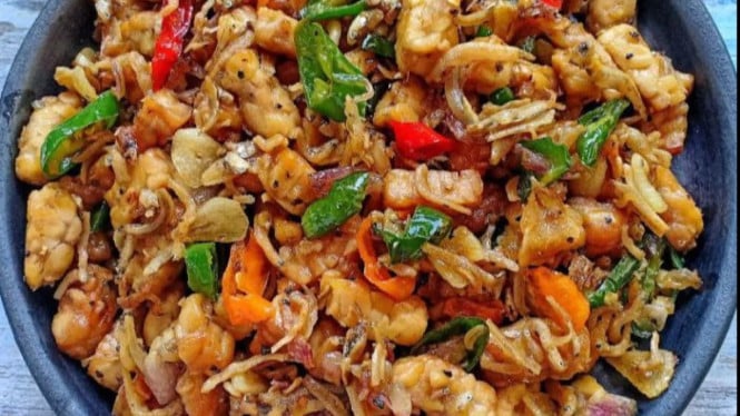 Ternyata Begini Resep Mudah Memasak Tempe Orek Teri Pedas Manis