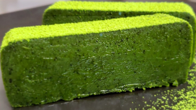 Matcha terrine, resep mudah membuat dessert jepang