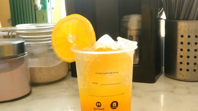 Orange Squash, Minuman Enak yang Menyegarkan