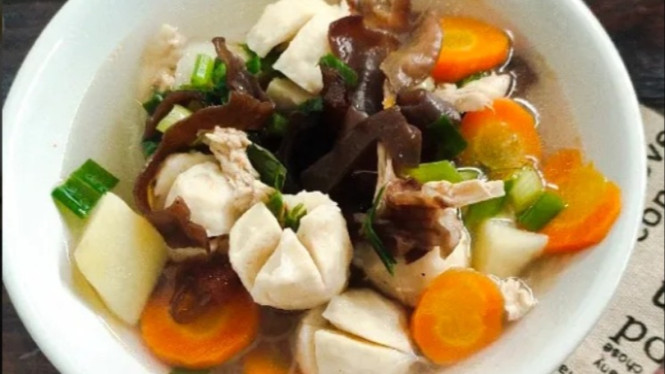 Resep bakso sayur jamur yang lezat
