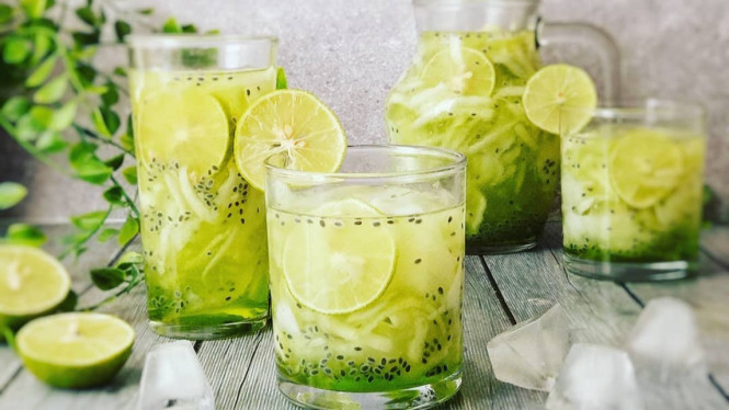 Es Kuwut, minuman segar yang mudah dibuat di rumah