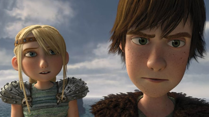 Cuplikan film animasi How To Train Your Dragon