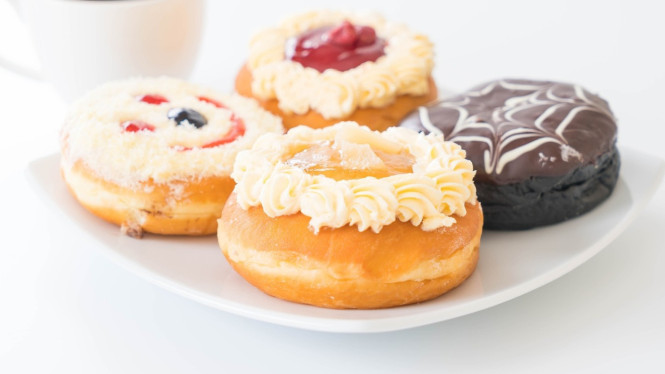 Donat tanpa drama lembut, legit dan vegan friendly