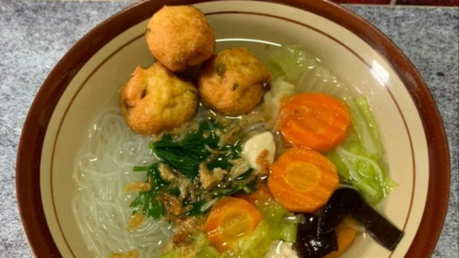 Resep tahu pong kuah bakso yang lezat