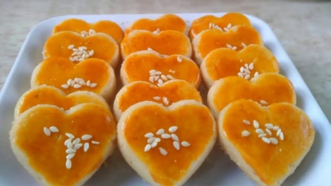 Suka banget kue ini saat digigit langsung lumer di mulut