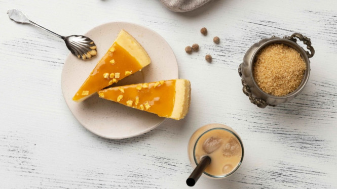 Singkong kukus disulap jadi dessert legit!