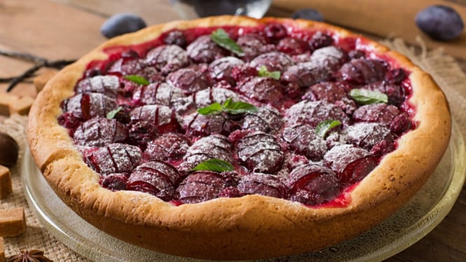 Pai asam manis berry