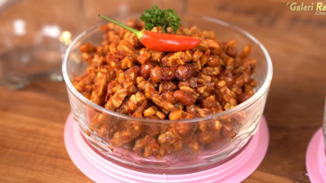 Orek tempe kering yang tahan lama