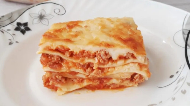 Lasagna Italia Lezat, Sekali Suap Bikin Jatuh Cinta!