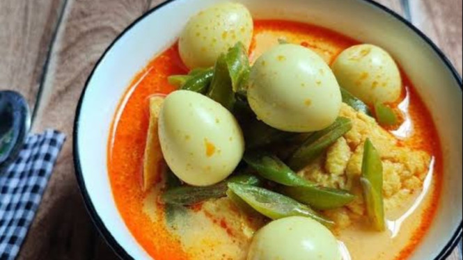 Resep tahu telur gulai ide masakan rumahan
